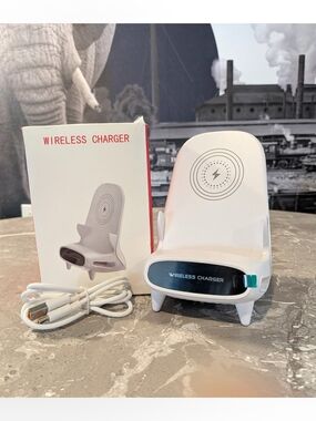 Wireless Charger Stand - White